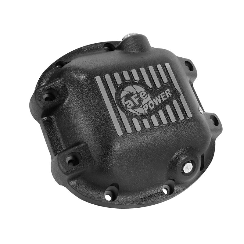 aFe Pro Series Front Differential Cover Black w/ Machined Fins (46-70192)