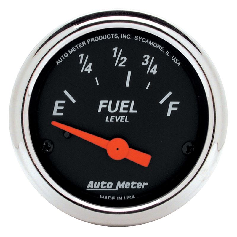 AutoMeter Designer Black 70-76 Duster/Demon/Dart Dash Kit 6pc Tach / MPH / Fuel / Oil / WTMP / Volt (7031-DB)