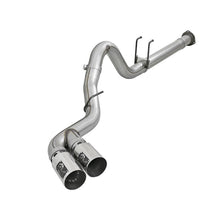 Load image into Gallery viewer, aFe Rebel XD Series 4 IN 409 Stainless Steel DPF-Back Exhaust w/Dual Polished Tips for 2015-2016 Ford F-250 Super Duty(49-43121-P)