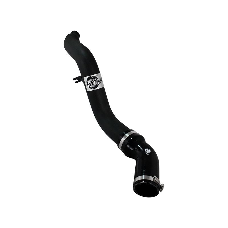 aFe BladeRunner 3 IN Aluminum Hot Charge Pipe Black (46-20178-B)