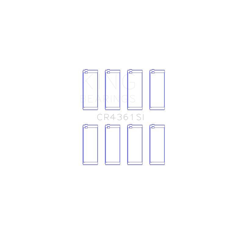 King Engine Bearings Connecting Rod Bearing Set (CR4361SI)