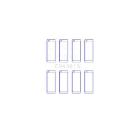 King Engine Bearings Connecting Rod Bearing Set (CR4361SI)
