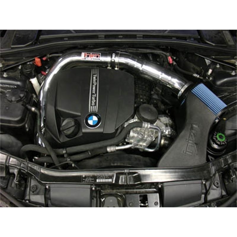 Injen 11 BMW E82 135i Turbo/E90 335i Polished Tuned Air Intake w/ MR Technology, Air Fusion (SP1126P)