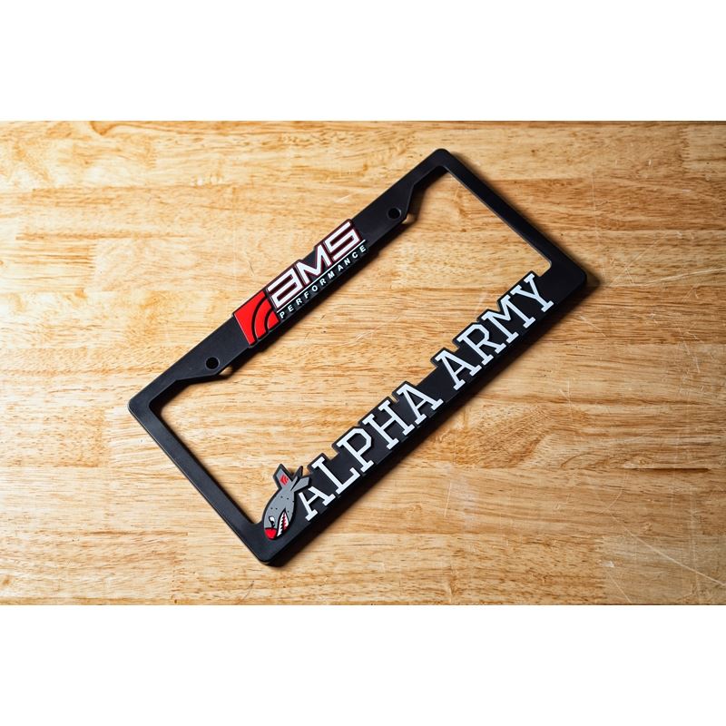 AMS Performance "ALPHA Army" License Plate Frame (AMS.00.16.0002-1)