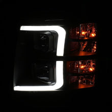 Load image into Gallery viewer, ANZO USA Projector Headlights w/Plank Style Switchback, Black w/Amber, Pair (111410)