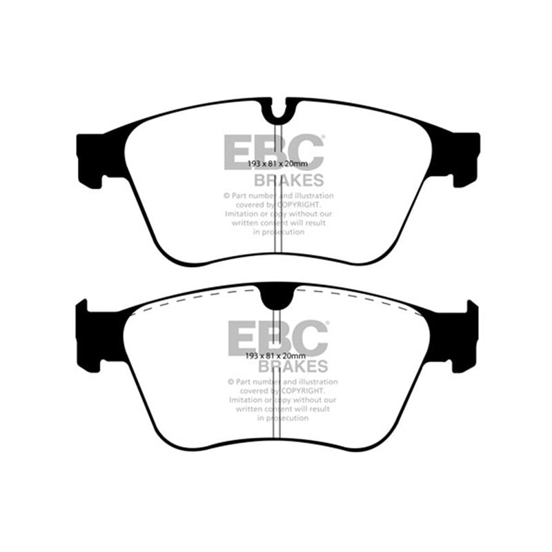 EBC Redstuff Ceramic Low Dust Brake Pads (DP31937C)