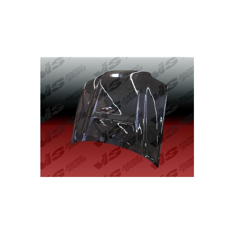 VIS Racing N 1 Style Black Carbon Fiber Hood (92HDCVC2DN1-010C)