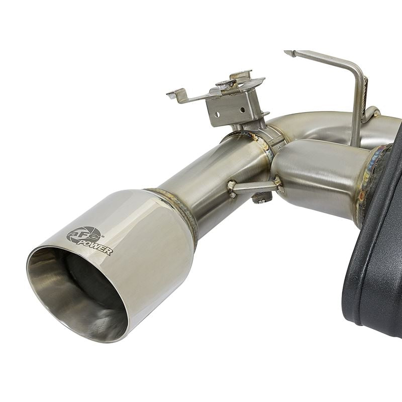 aFe MACH Force-Xp 304 Stainless Steel Cat-Back Exhaust System w/Polished Tips (49-36340-P)