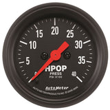 AutoMeter Z Series 2-1/16in 4K PSI High Pressure Oil Pump Gauge w/ Digital Stepper Motor (2696)