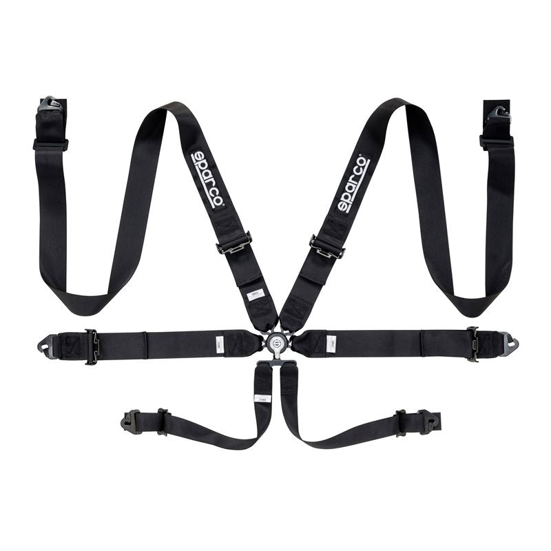 Sparco 3" 6-Point Steel Competition Harness (04818RAC)