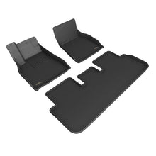 Load image into Gallery viewer, 3D Maxpider KAGU Floor Mat, BLACK, 1ST ROW/2ND ROW (L1TL03801509)