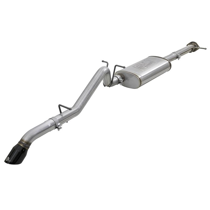 aFe MACH Force-Xp 3 IN 409 Stainless Cat-Back Hi-Tuck Exhaust System w/ Black Tip (49-44099-B)