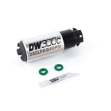 Deatschwerks DW300C series, 340lph compact fuel pump w/ mounting clips w /Install Kit (9-309-1009)