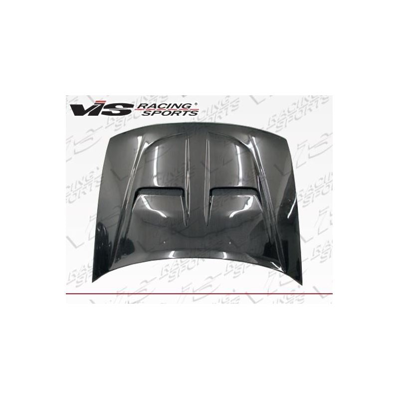 VIS Racing Xtreme GT Style Black Carbon Fiber Hood (90HDACC2DGT-010C)