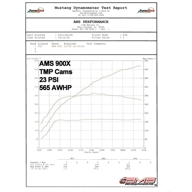 AMS Mitsubishi Lancer Evolution X TMP Camshafts (AMS.04.04.0011-1)