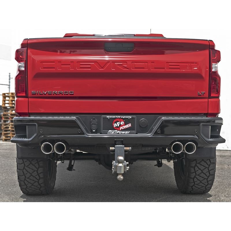 aFe Vulcan Series 3 IN 304 Stainless Steel Cat-Back Exhaust System w/ Polished Tips (49-34105-P)