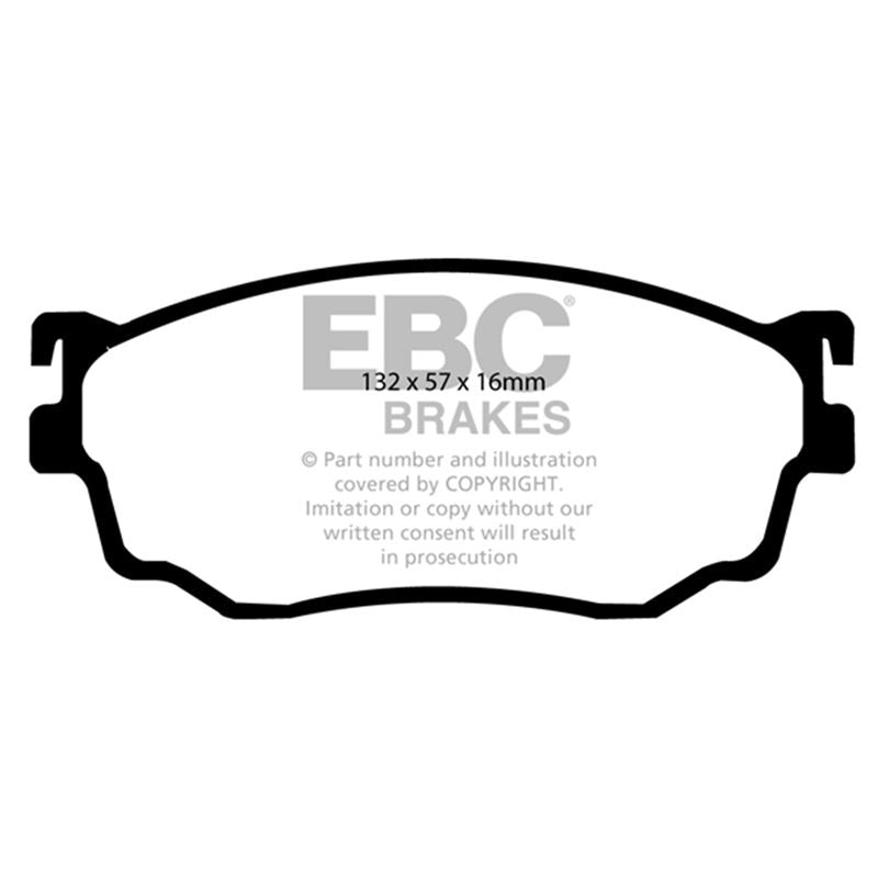 EBC Greenstuff 2000 Series Sport Brake Pads (DP21411)