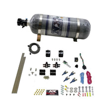 Load image into Gallery viewer, Nitrous Express 4 Cyl Gasoline EFI Nitrous Kit (50-250HP) w/Composite Bottle (80004EFI-12)