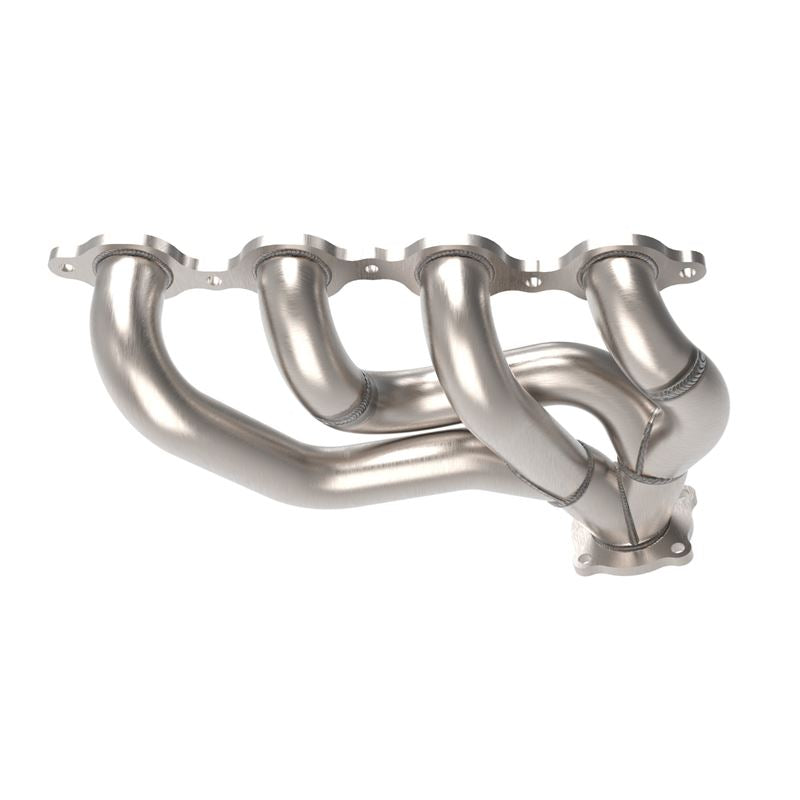 aFe Twisted Steel 1-3/4 IN 304 Stainless Steel Shorty Headers for 2016-2021 Chevrolet Camaro(48-34144)