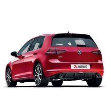 Load image into Gallery viewer, Akrapovic 13-17 Volkswagen Golf GTI (VII) Slip-On Line (Titanium) w/ Carbon Tips (MTP-VW/T/1H)