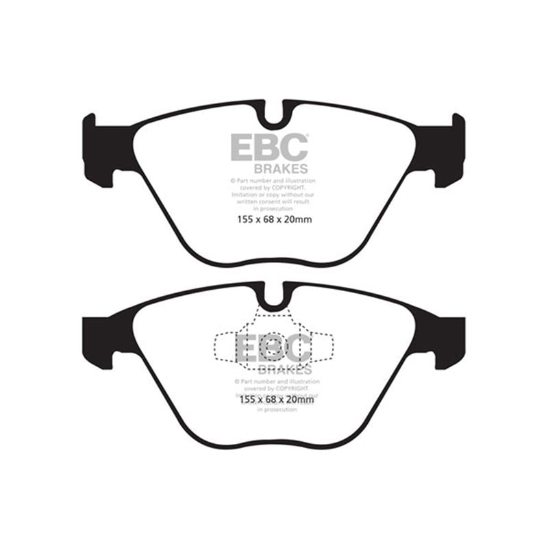 EBC Greenstuff 2000 Series Sport Brake Pads (DP21512)