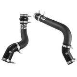 aFe BladeRunner 3 IN Aluminum Hot and Cold Charge Pipe Kit Black (46-20134-B)