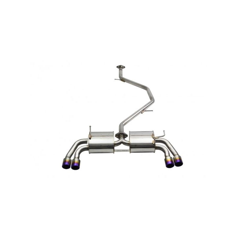 APEXi® - N1 Evolution-X Rear Section Exhaust with Titanium Tips (164-KT15)