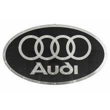 Load image into Gallery viewer, Fabspeed Carbon Fiber Wall Art - Audi (FS.AUD.CFSSWA)