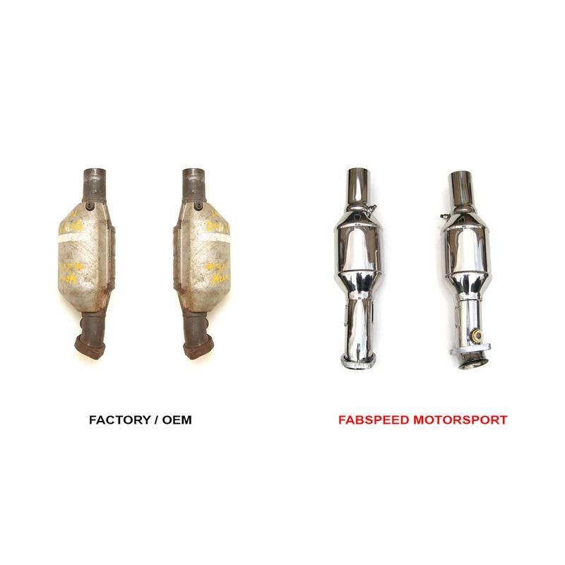 Fabspeed Ferrari 348 Sport Catalytic Converters (89-95) (FS.FER.348.SC)