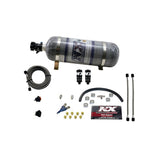 Nitrous Express Hitman EFI Single Nozzle Piranha Nitrous Kit (35-75HP) w/Composite Bottle (20001-12)