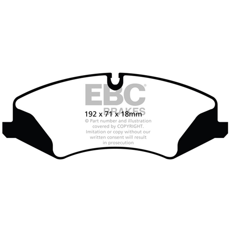 EBC Yellowstuff Street And Track Brake Pads (DP42123R)