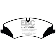 Load image into Gallery viewer, EBC Yellowstuff Street And Track Brake Pads (DP42123R)