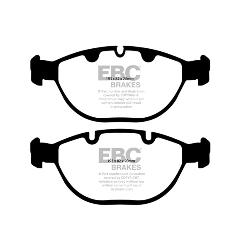 EBC Redstuff Ceramic Low Dust Brake Pads (DP31472C)