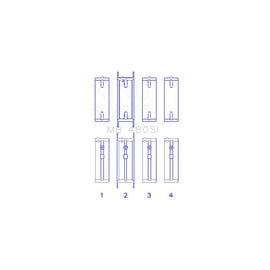 King Engine Bearings Main Bearing Set for 1989-1993 Buick Century (MB 480SI)