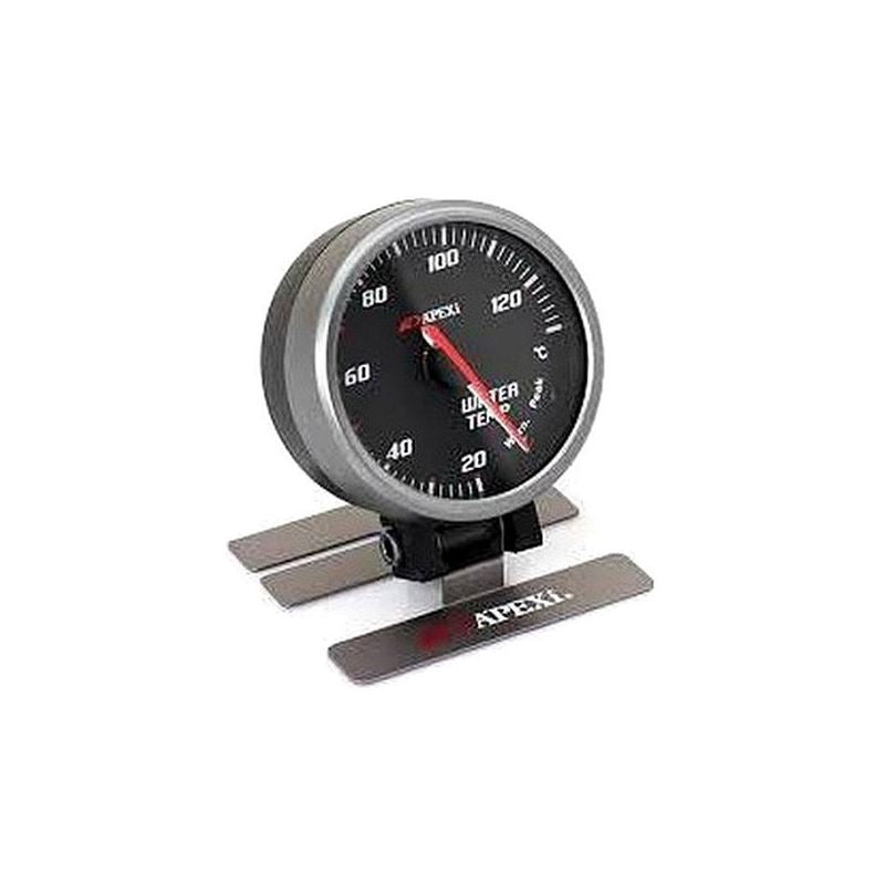 APEXi® EL II System Meters 60mm Water Temperature Gauge, Black, Silver (403-A958)