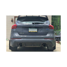 Load image into Gallery viewer, Rally Armor Black Mud Flap/Light Blue Logo for 2013-2018 Ford Focus (MF27-UR-BLK/NB)