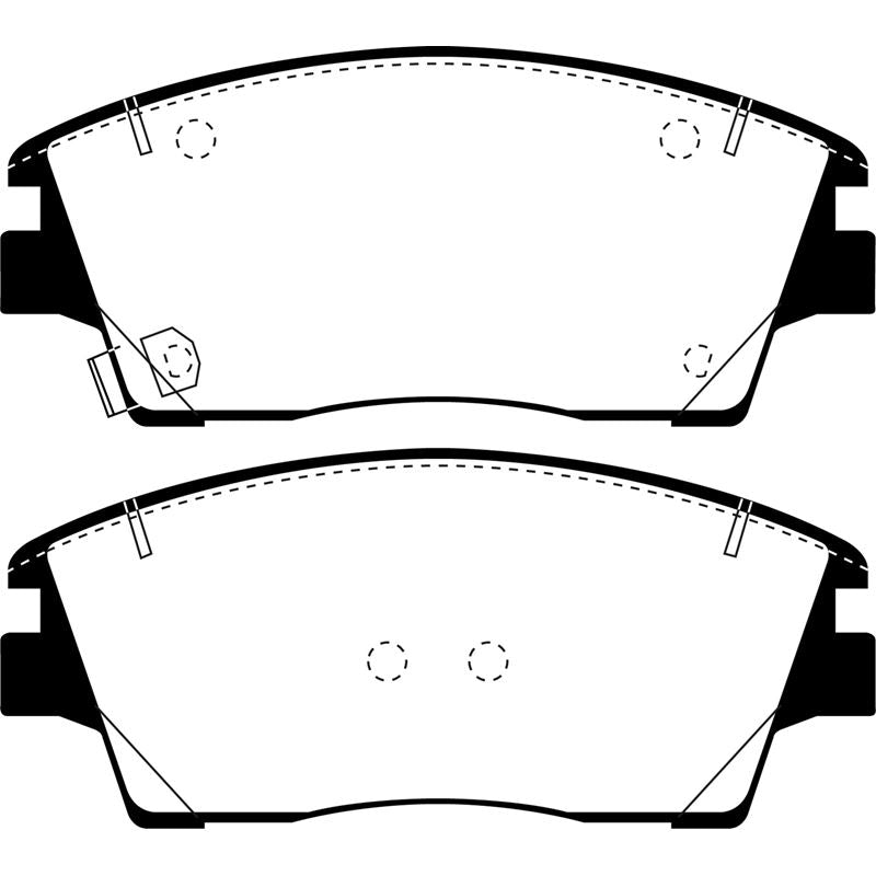 EBC Greenstuff 2000 Series Sport Brake Pads (DP23053)