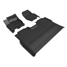 Load image into Gallery viewer, 3D Maxpider FORD F-150 SUPERCREW 2015-2024 BUCKET SEATS, KAGU BLACK R1 R2 (VINYL FLOORS, NO REAR UNDERSEAT STORAGE) (L1FR16301509)