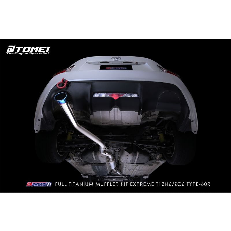 FULL TITANIUM MUFFLER KIT EXPREME Ti ZN6/ZC6 TYPE-60R (TB6090-SB03B)