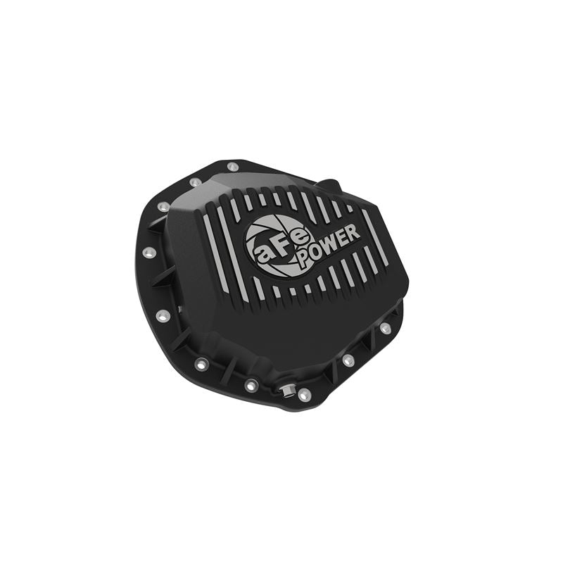 aFe Pro Series Rear Differential Cover Black w/ Machined Fins (46-70392)