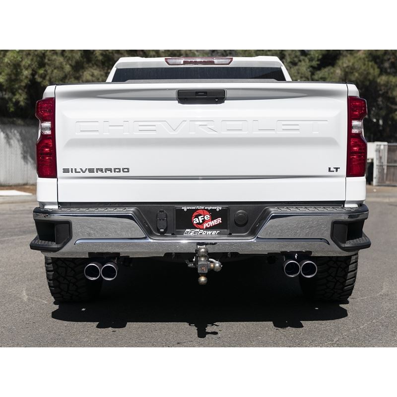 aFe Power Gemini XV Cat-Back Exhaust System for 2019-2022 Chevrolet Silverado 1500(49-34139-B)