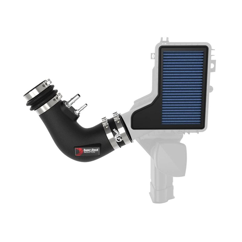 aFe Super Stock Induction System w/ Pro 5R Media for 2015-2017 Ford Mustang(55-10007R)