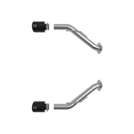 aFe Takeda 304 Stainless Steel Axle-Back Exhaust System (49-36137-B)