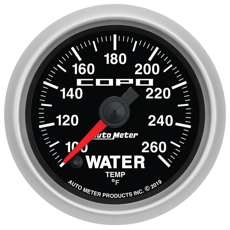 AutoMeter 52mm 100-260 Degree Digital Water Temp Gauge Chevrolet COPO Camaro (880875)