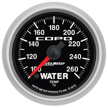 Load image into Gallery viewer, AutoMeter 52mm 100-260 Degree Digital Water Temp Gauge Chevrolet COPO Camaro (880875)