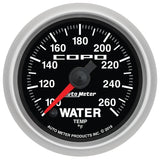 AutoMeter 52mm 100-260 Degree Digital Water Temp Gauge Chevrolet COPO Camaro (880875)