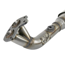 Load image into Gallery viewer, aFe POWER Direct Fit 409 Stainless Steel Front Catalytic Converter (47-46009)