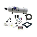 Nitrous Express Dominator Gemini Stage 6 Alcohol Nitrous Kit w/15lb Bottle (60075-15)