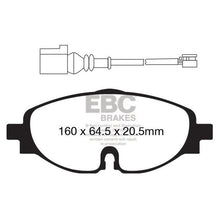 Load image into Gallery viewer, EBC Yellowstuff Street And Track Brake Pads (DP42150R)