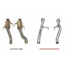 Load image into Gallery viewer, Fabspeed Porsche 957 Turbo / Turbo S 2nd link Pipes (08-10) (FS.POR.957T.CB)